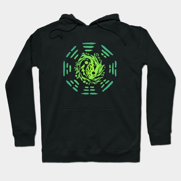 Bagua Yin Yang Koi Hoodie by hybridgothica